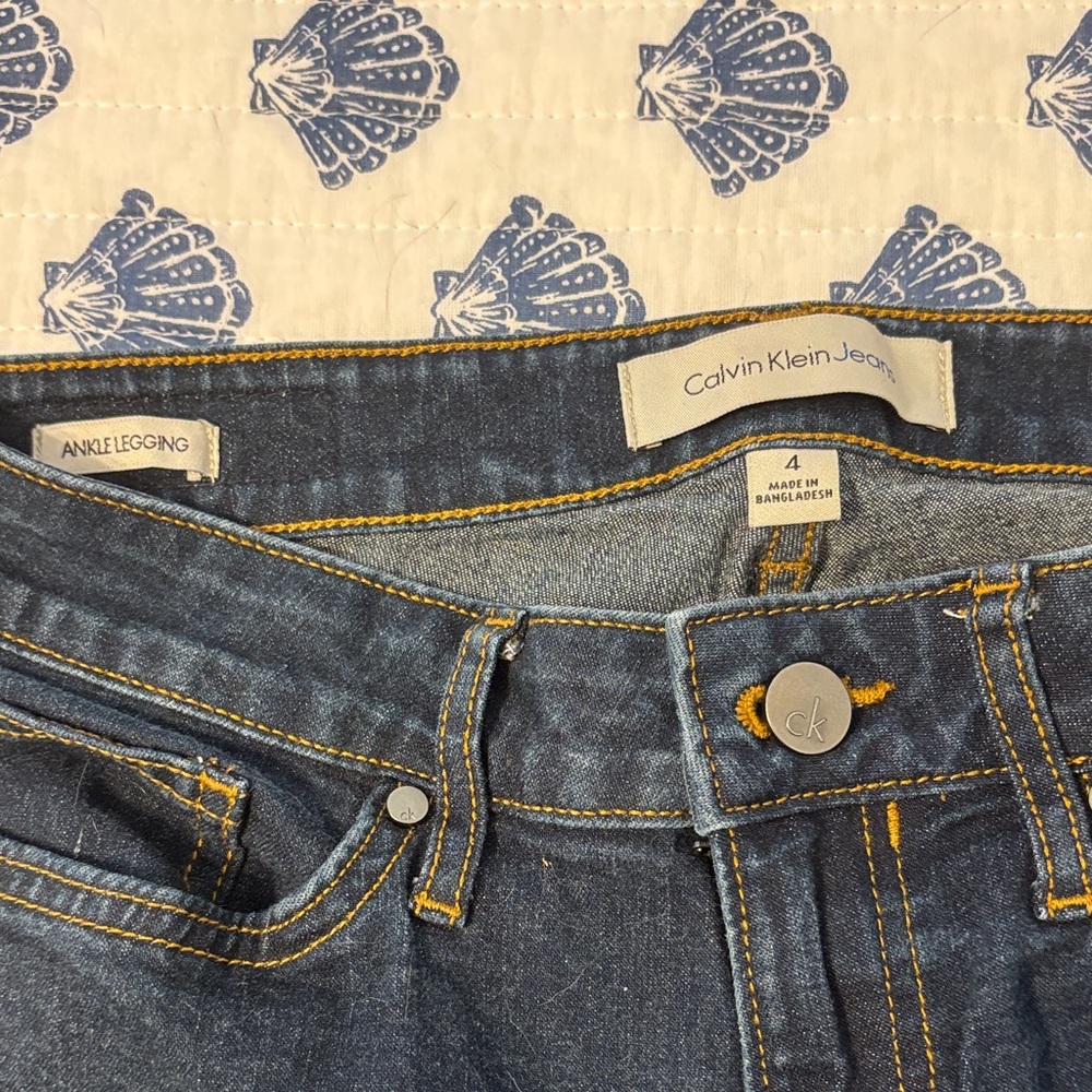Calvin Klein Dark Blue Skinny Jeans